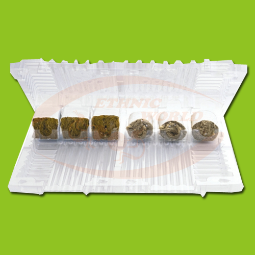PET packaging for 6 cuttings