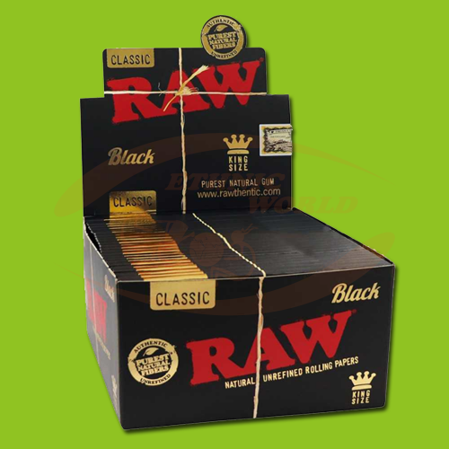 Raw Black King Size