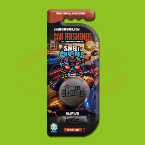 Smell Crusher Car Freshener - New Car