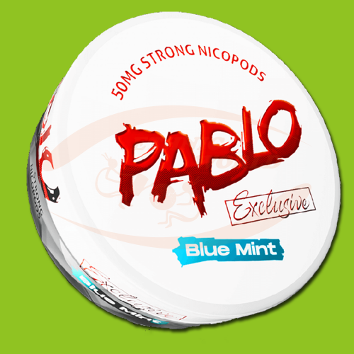 PABLO Snus Exclu.12g Blue Mint 50mg/g