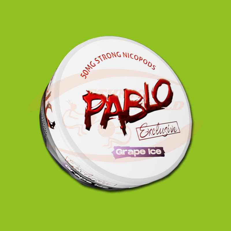 PABLO Snus Exclu.12g Grape Ice 50mg/g