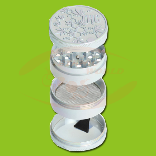 Grinder Fire-Flow THC Molecule Pearl 4 part 50mm