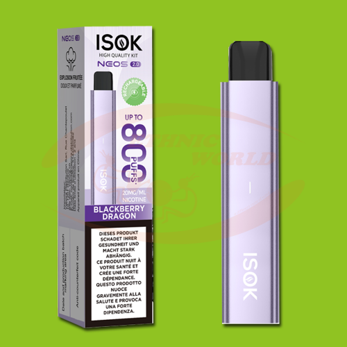 ISOK Neos 2.0 kit Blackberry Dragon 2ml 20mg/ml