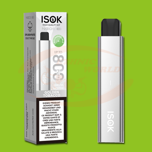 ISOK Neos 2.0 kit Gold Tobacco 2ml 20mg/ml