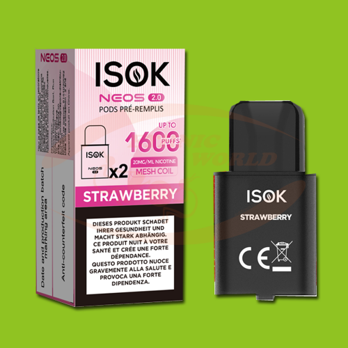 ISOK Neos 2.0 recharge Strawberry 2X2ml 20mg/ml
