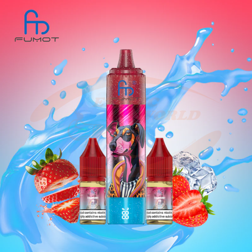 FUMOT Doberman 32K 20 mg Strawberry Ice