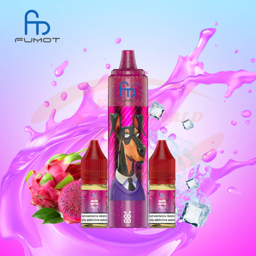 FUMOT Doberman 32K 20 mg Iced Dragon Fruit