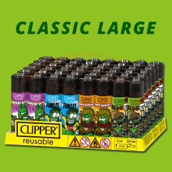 Clipper - Feuerzeug Players Weed