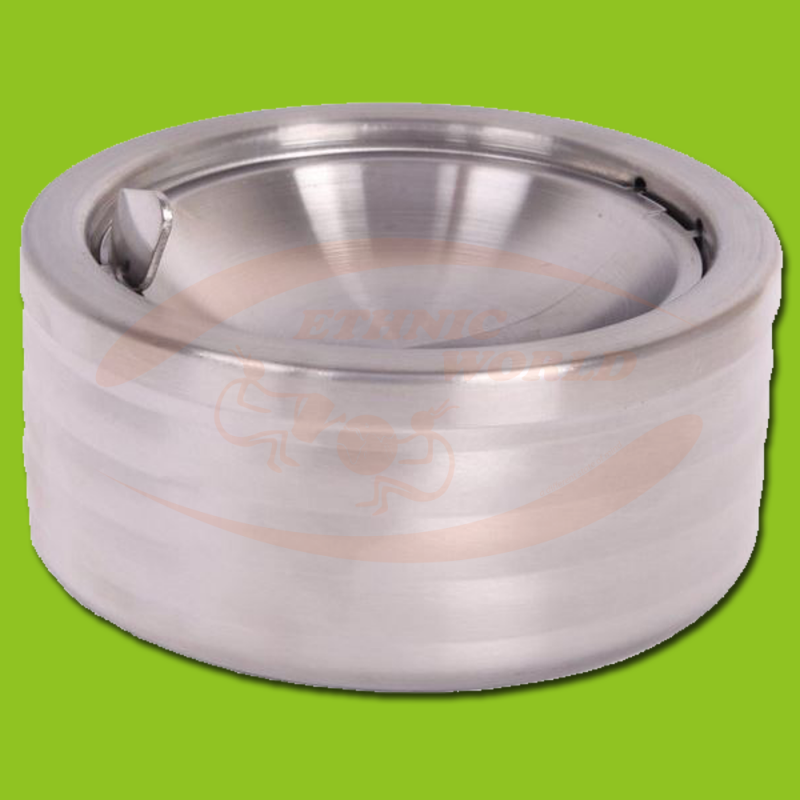 Cendrier en acier inoxydable