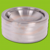 Cendrier en acier inoxydable