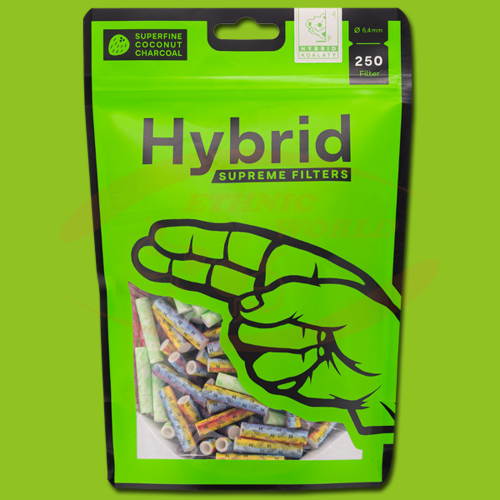 Hybrid Supreme Filters MIX COLOR 6.4mm ( 250 pc)