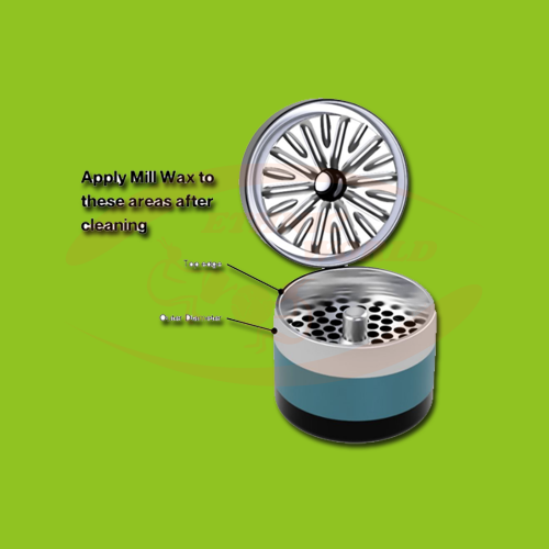 Mill Wax for grinder Flower Mill