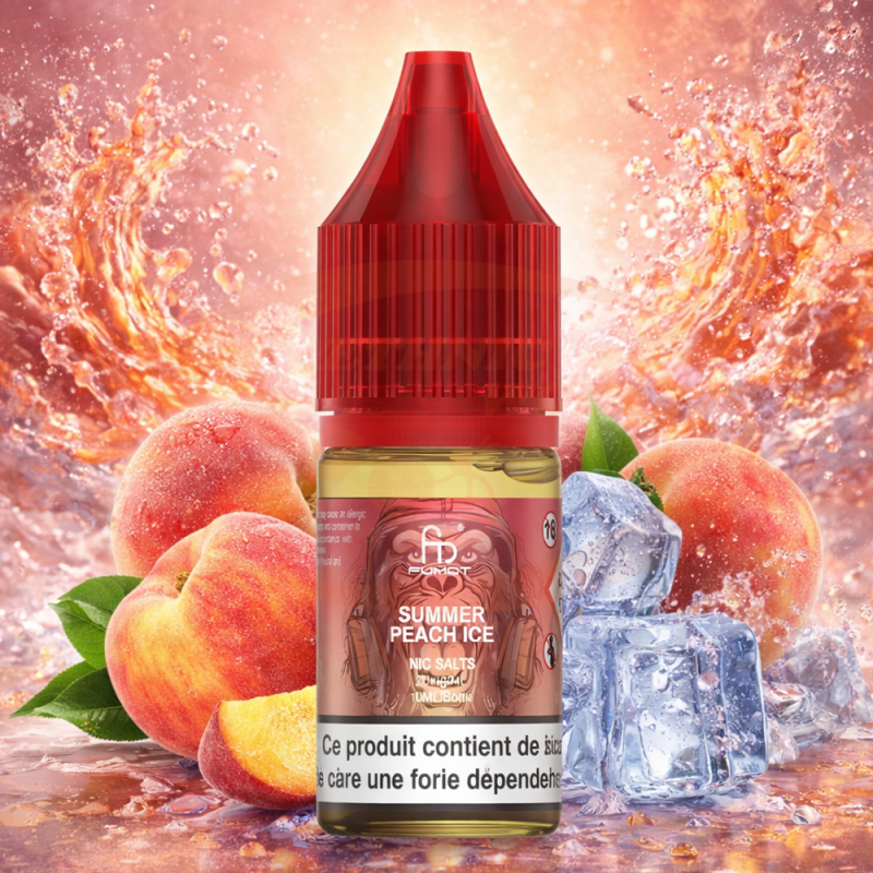 Fumot RandM Summer Peach Ice 10 ml - 20 mg/ml