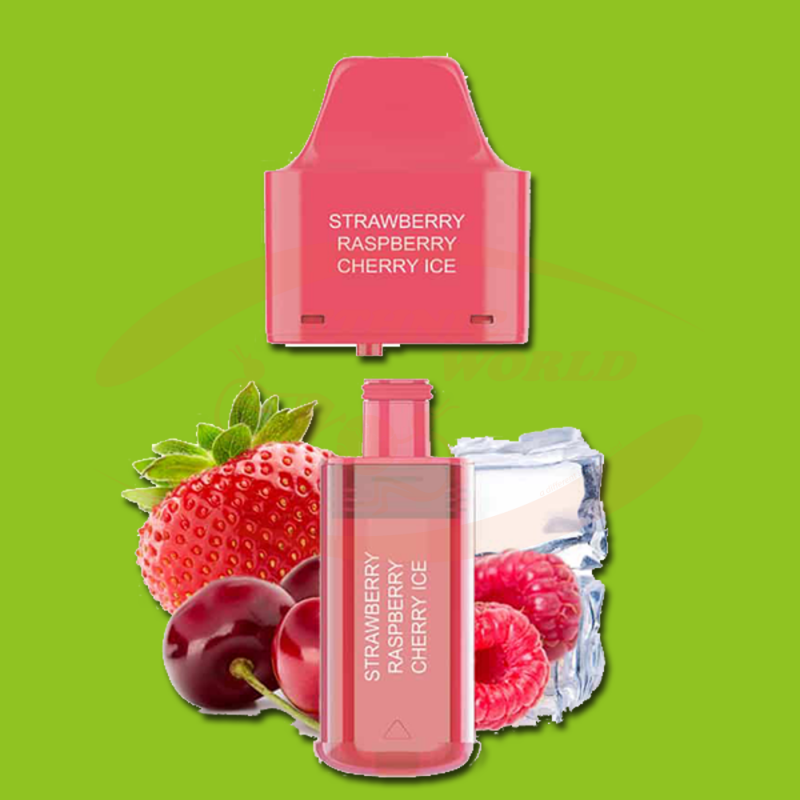 Nachfüllpackung für ELF BAR NX 7000 Straw Rasp Cherry