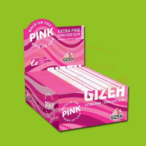 Gizeh Pink Extra Fine King Size