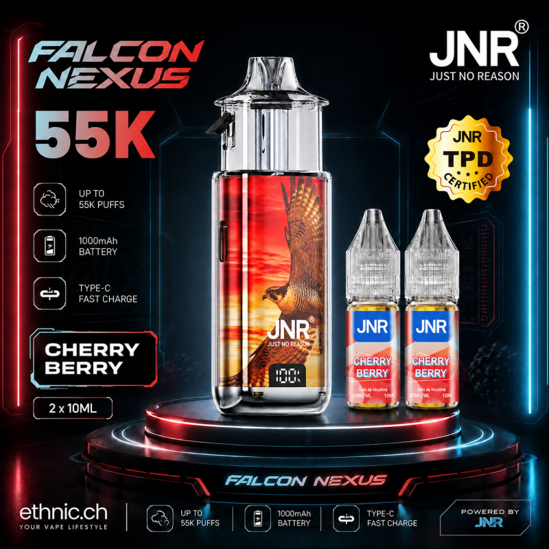 JNR KIT 55K 20 mg Cherry Berry