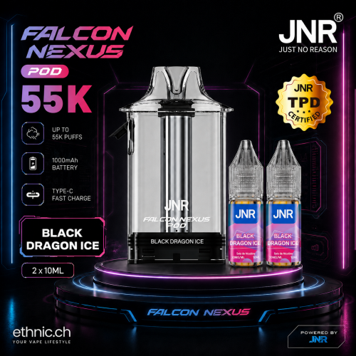 JNR POD 55K 20 mg Black Dragon Ice