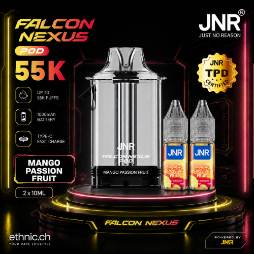 JNR POD 55K 20 mg Mango Passion Fruit