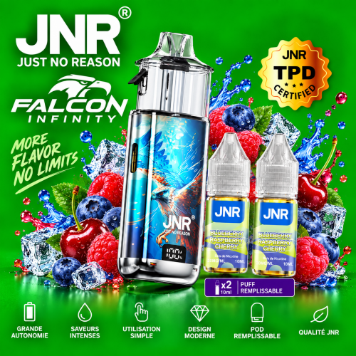 JNR KIT Infinity 55K 20 mg Blueb. Raspberry Cherry