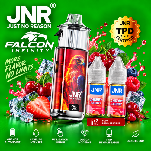 JNR KIT Infinity 55K 20 mg Cherry Berry