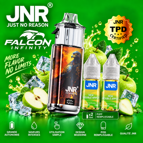 JNR KIT Infinity 55K 20 mg New Double Apple