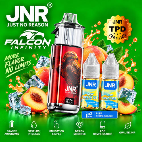 JNR KIT Infinity 55K 20 mg Peach Berry