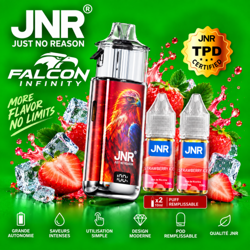 JNR KIT Infinity 55K 20 mg Strawberry Ice