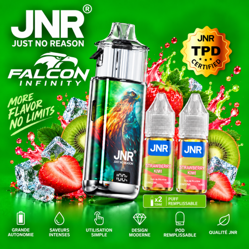 JNR KIT Infinity 55K 20 mg Strawberry Kiwi