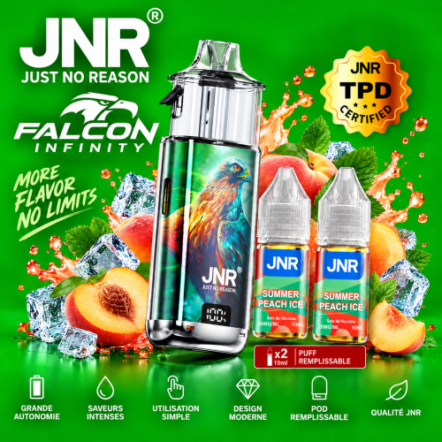 JNR KIT Infinity 55K 20 mg Summer Peach Ice