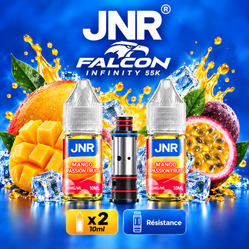 JNR POD Infinity 55K 20 mg Mango Passion Fruit