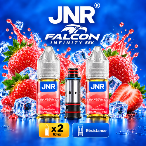 JNR POD Infinity 55K 20 mg Strawberry Ice