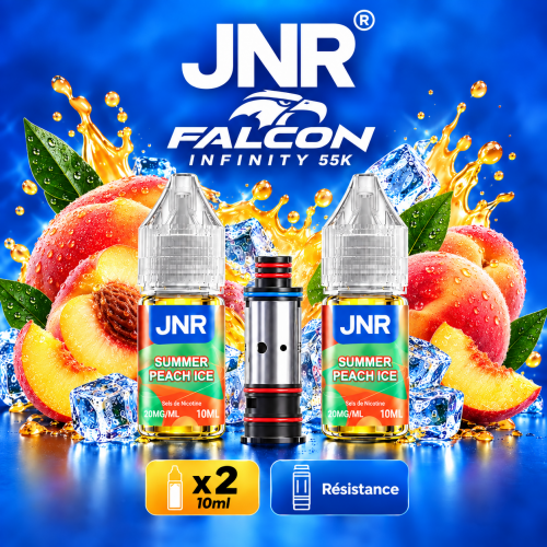 JNR POD Infinity 55K 20 mg Summer Peach Ice