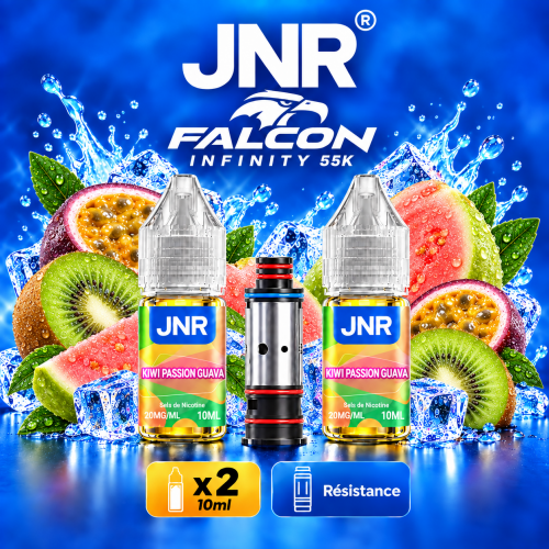 JNR POD Infinity 55K 20 mg Kiwi Passion Guava