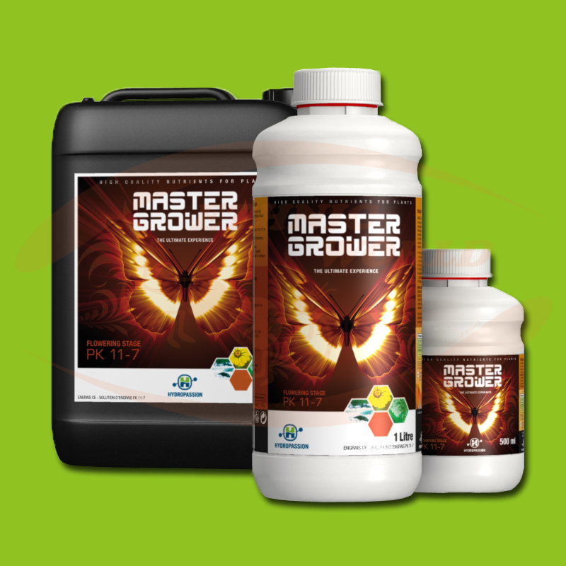 Master Grower Bio Croissance 1L - Engrais Naturel Pour Plantes à Base D'algues Et Spiruline