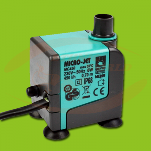 Pumpe 450 l/h - Hmax 0.7 - MC450 (Nutriculture)