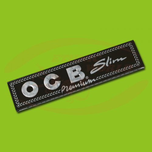 OCB Premium Slim (Noir, Long)