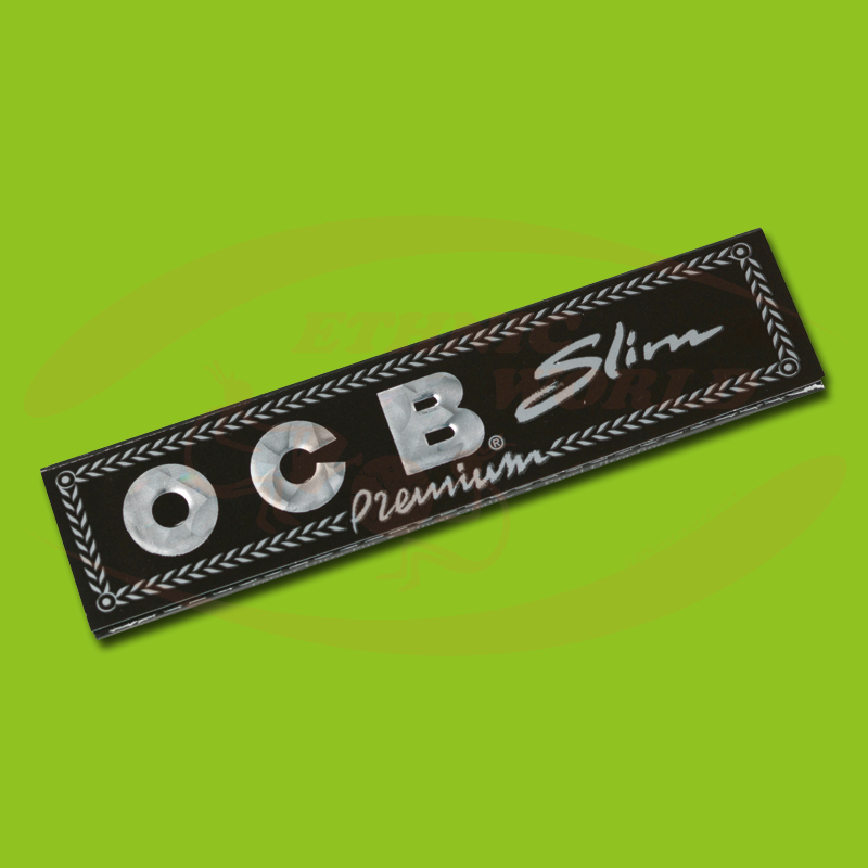 OCB Premium Slim (Noir, Long) - Ethnic World