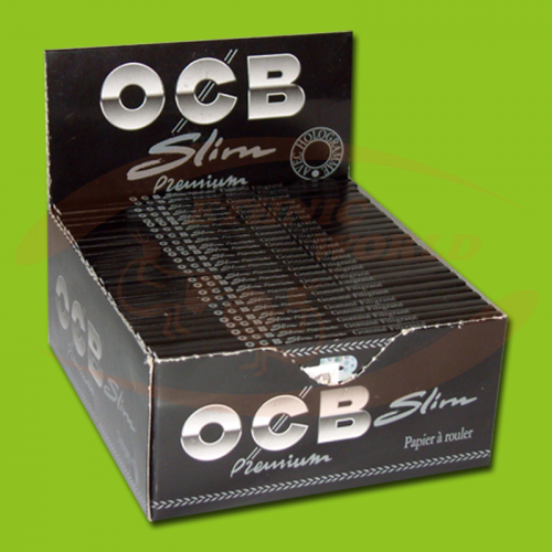 OCB Premium Slim (Schwarz, Lang)