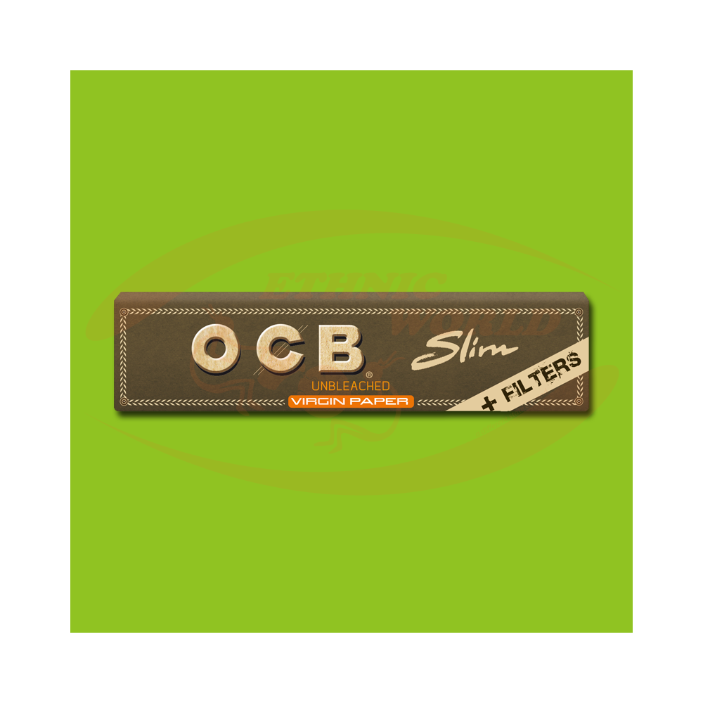Papier à rouler Ocb Slim LONG Virgin + filtres