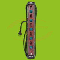 Steckdosenleiste 5xCH 5xSwitch 1.5mm² Brennenstuhl