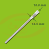 Glass tube (14.5mm-18.8mm)
