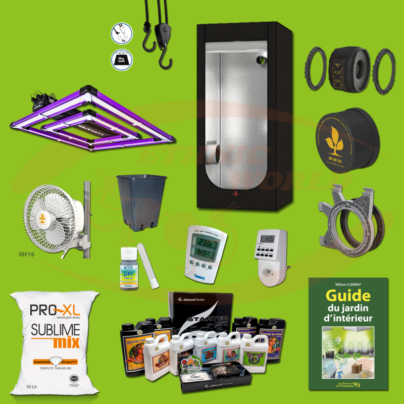 Kit Soil Lumatek LED  80x80cm