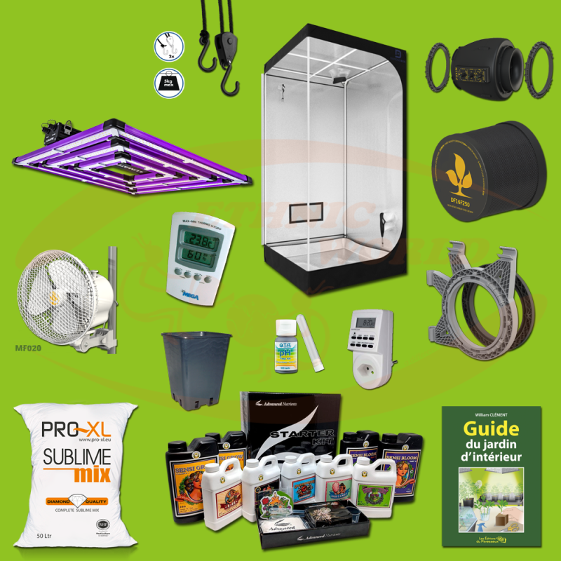 Kit Erde Lumatek LED 100x100cm