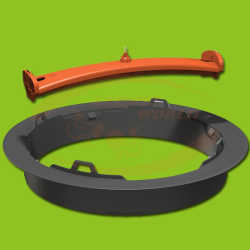 SJ - DFM315 Mobile Flange (2 pc)