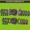 SJ - Extractor EC 350 m³/h (DF16E350)
