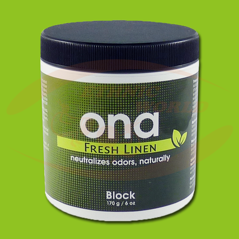 ONA Block Free & Discreet Shipping! Fresh Linen Small Space Odor Removal 