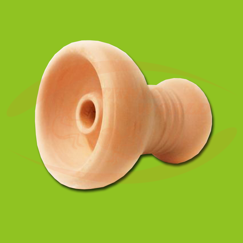 Bowl Natural Clay Funnel
