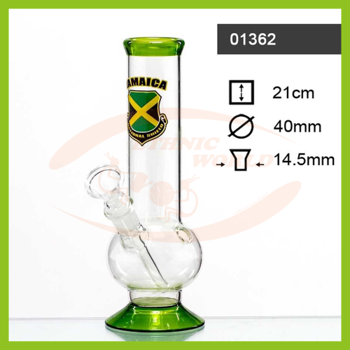 Glass Bong Jamaica (01362)