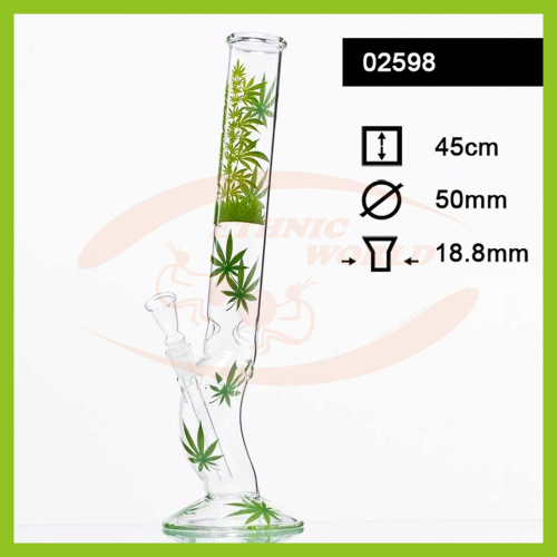 Glas Bong Leaf Jhari (02598)