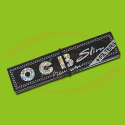 OCB Premium Slim +Filter (Noir, Long, Filter)
